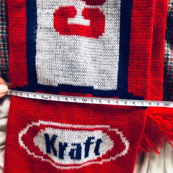 RARE Kraft x Montreal Canadiens Scarf NHL Limited Ed. Habs Hockey Memorabilia - Picture 3 of 3